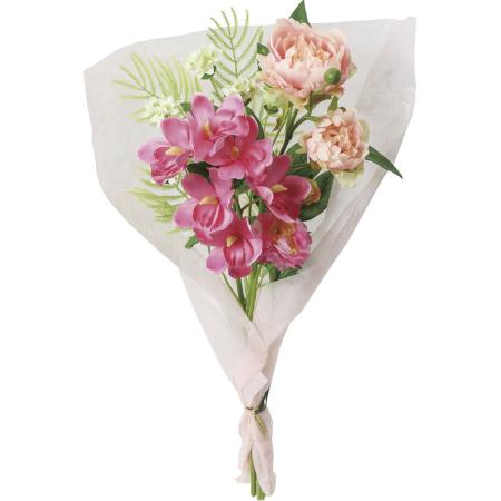 【直送】 【造花】光の楽園/光触媒 ブーケ仏花ピオニー1本/FPY-102N27 ※返品・代引・キャンセル不可