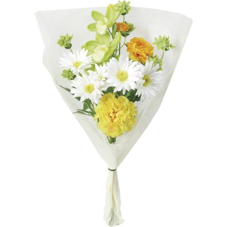 【直送】 【造花】光の楽園/光触媒 ブーケ仏花ラナンキュラス1本/FPY-104N27 ※返品・代引・キャンセル不可