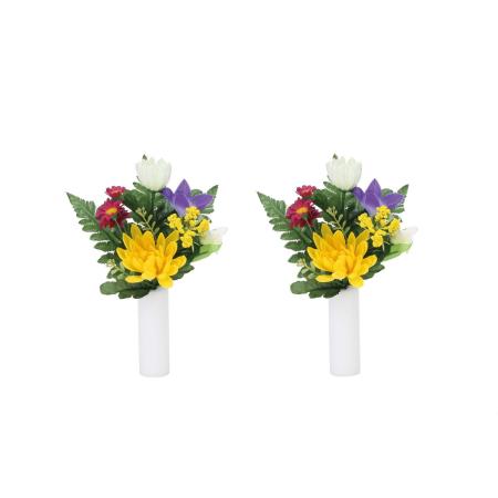 【直送】 【造花】光の楽園/光触媒 上仏花小1本/856R11N ※返品・代引・キャンセル不可