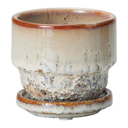 友膳/エマールポットMW(受皿付)/T813