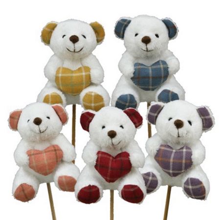 特価◎大橋新治商店/ハートベアチェックアソート/86-5956