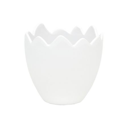 特価◎大橋新治商店/エッグポット ホワイト/56-2006