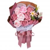 ソープフラワー】松野ホビー/キュートシャボンブーケ アンティーク