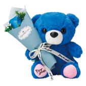 抱っこベアー ソープフラワー】松野ホビー/1輪抱っこベアー レッド/GM-5430 - 花材