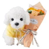 ソープフラワー】松野ホビー/3輪ブーケドッグ ブルー/GM-5744 - 花材