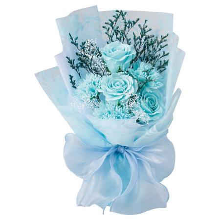 【ソープフラワー】松野ホビー/フローリッシュシャボン手付ボックス ブルー/GM-5900