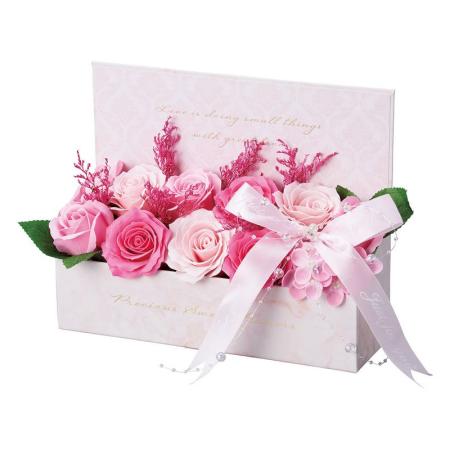 【ソープフラワー】松野ホビー/ワイドスイートシャボンボックス ピンク/GM-5868