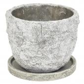村田屋産業/ラギッドストーンポットL/1908 - 花材通販はなどんやアソシエ