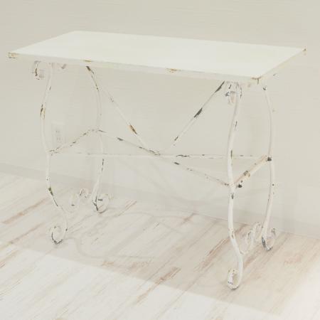 【直送】村田屋産業/ワークテーブル White/5158 ※返品・代引・キャンセル・個人宅配送不可