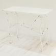 【直送】村田屋産業/ワークテーブル White/5158 ※返品・代引・キャンセル・個人宅配送不可