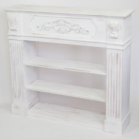 【直送】村田屋産業/マントルピース ShabbyWhite/5006 ※返品・代引・キャンセル・個人宅配送不可