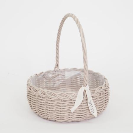 村田屋産業/PPラタンフラットハンドルL Beige/30002