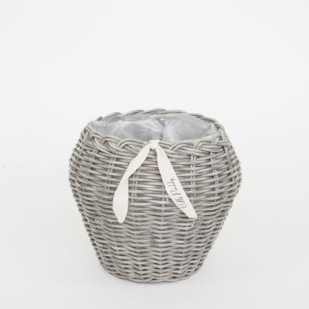 村田屋産業/PPラタンポットカバーS Lightgray/30011