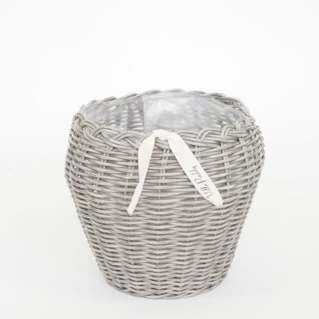 村田屋産業/PPラタンポットカバーL Lightgray/30013