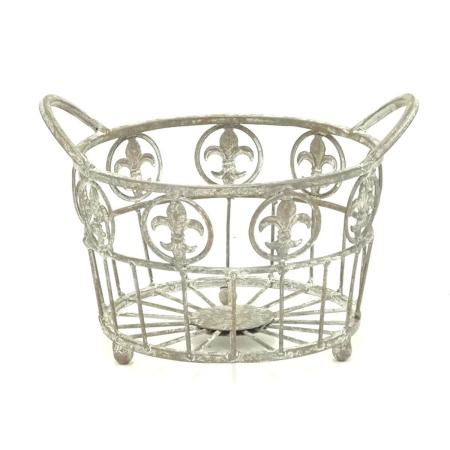 村田屋産業/リリーラウンドバスケットS/60025