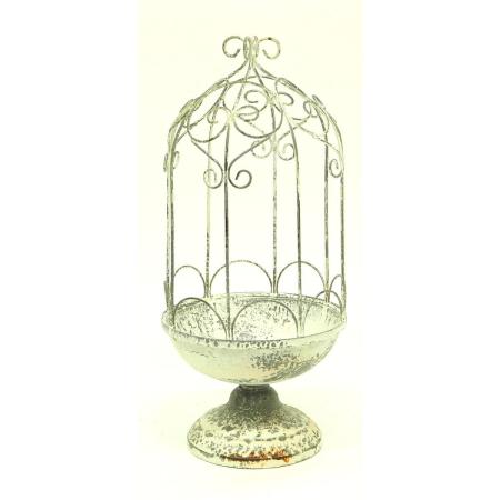 村田屋産業/ホワイトシャビープラントスタンドL/7530