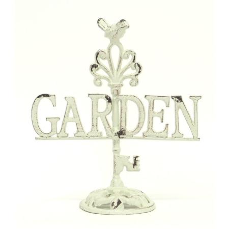 村田屋産業/ガーデンサインスタンドホワイト/66034