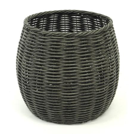 村田屋産業/PPラタンプランター10号ShabbyBlack/3596