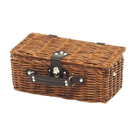 村田屋産業/PPラタンピクニックバスケットS Brown/30144