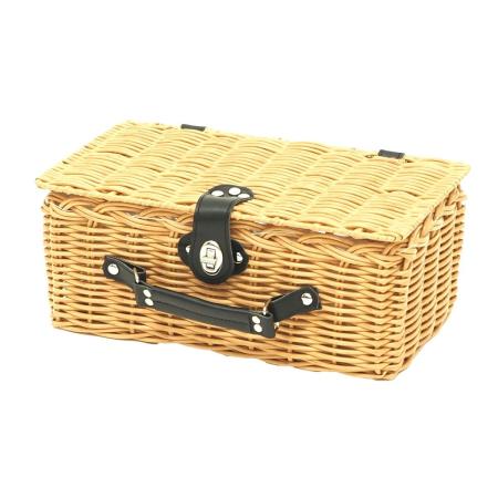 村田屋産業/PPラタンピクニックバスケットLNatural/30146