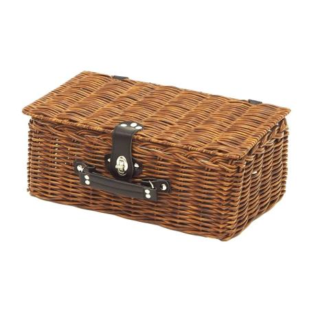 村田屋産業/PPラタンピクニックバスケットL Brown/30147