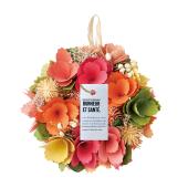 未使用☆春色リース☆グリーン☆C 大地農園/ライトリース・サンキライ25cm 3個 N/75243-000 - 花材