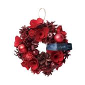 Paseo/クリスマスリースM/XSC-22M - 花材通販はなどんやアソシエ