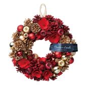 「リース@即購入⭕️緑背景は8/31まで」販売 クリスマスリース 30cm 40cm クリスマス スワッグ 大きい