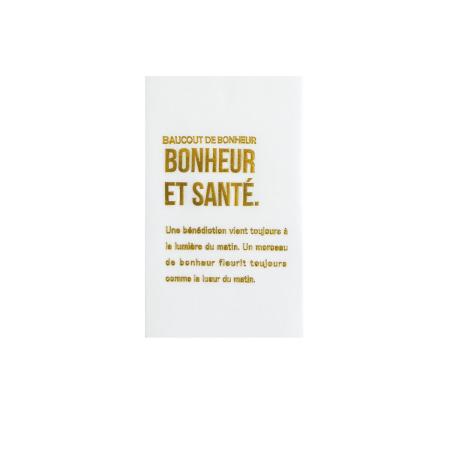 Paseo/ラッピングカードBONHEUR(20枚入)/PD-30GD