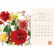 即日★川崎景太プロデュース/花グラフィックアートカレンダー2027年　卓上タイプ/NC-203