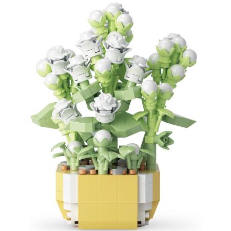 Gracias/フラワーポットブロック すずらん/K-429