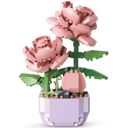 Gracias/フラワーポットブロック ローズ/K-432