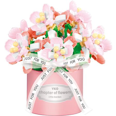 Gracias/ラウンドブーケブロック プラム/K-437