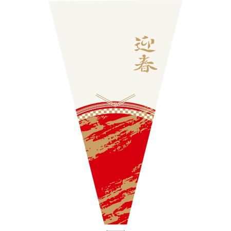 特価◎Gracias/迎春スリーブ35cm(レッド)/N-509
