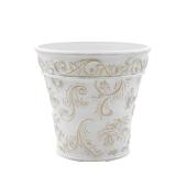 特価◎即日☆CARNAC/ボールドアラベスクプランターBK ブラック/FC038BK