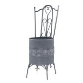 CARNAC/ボタニカルレースチェアラウンドIV アイボリー/KB66IV - 花材