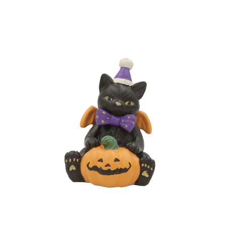 CARNAC/ハロウィンレジンオーナメント25-AキャットOR オレンジ/HGHW01OR
