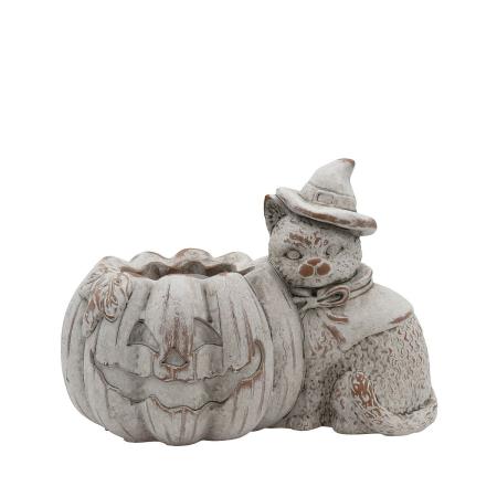 CARNAC/ヴィンテージハロウィンポット25-F-WH ホワイト/GRHW10WH