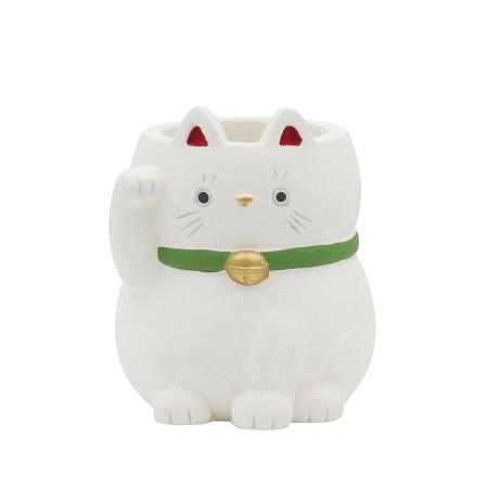 CARNAC/ヌーベランポット25-D招き猫WH ホワイト/CPNY04WH