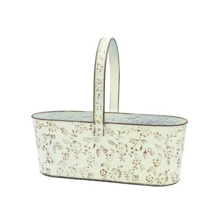 CARNAC/ブルームハンドルバスケットIV アイボリー/HSBL12IV