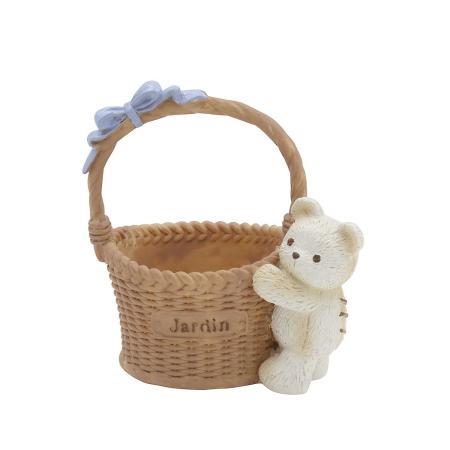 CARNAC/ジャンフォレストバスケットA-WH ホワイト/HG11WH