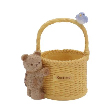 CARNAC/ジャンフォレストバスケットB-BR ブラウン/HG12BR