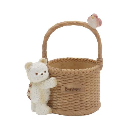 CARNAC/ジャンフォレストバスケットB-WH ホワイト/HG12WH