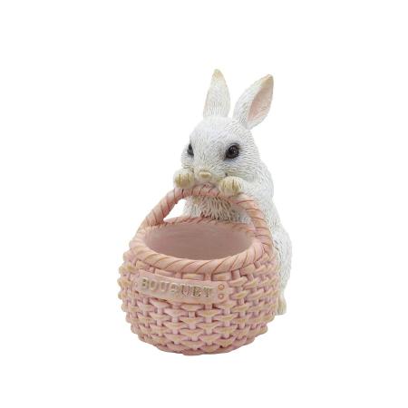 CARNAC/アベルアニマル15ラビット*バスケットPK ピンク/WG015PK