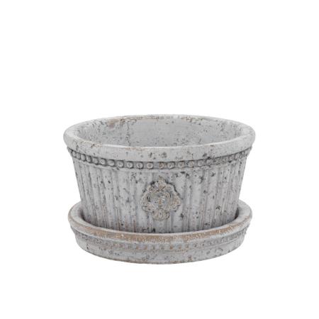 CARNAC/ブロカントビスクラウンドS-WH ホワイト/BQ2604WH