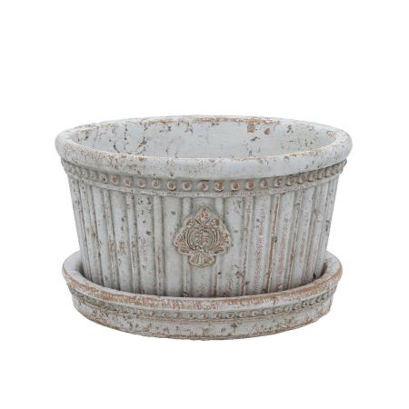 CARNAC/ブロカントビスクラウンドL-WH ホワイト/BQ2605WH