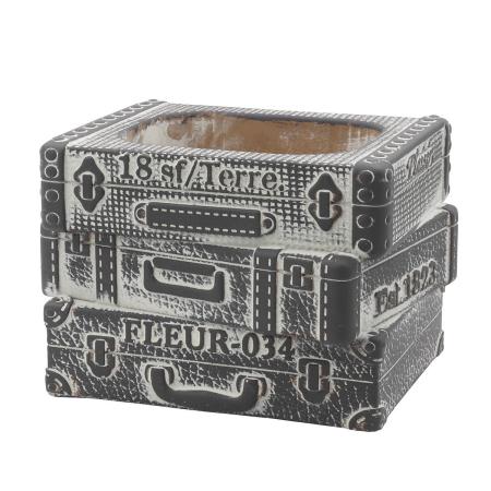 CARNAC/ヴィンテージトランクポットB-BK ブラック/GG2602BK