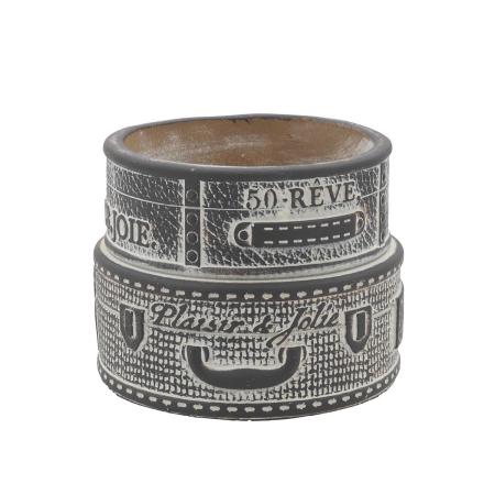 CARNAC/ヴィンテージトランクポットC-BK ブラック/GG2603BK