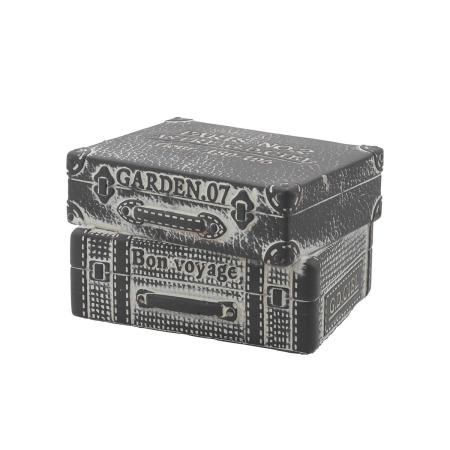 CARNAC/ヴィンテージトランクフラワースタンドA-BK ブラック/GG2604BK