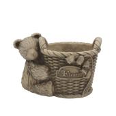 CARNAC/ヴィンテージベアーポットC-BRバスケット ブラウン/GR2610BR
